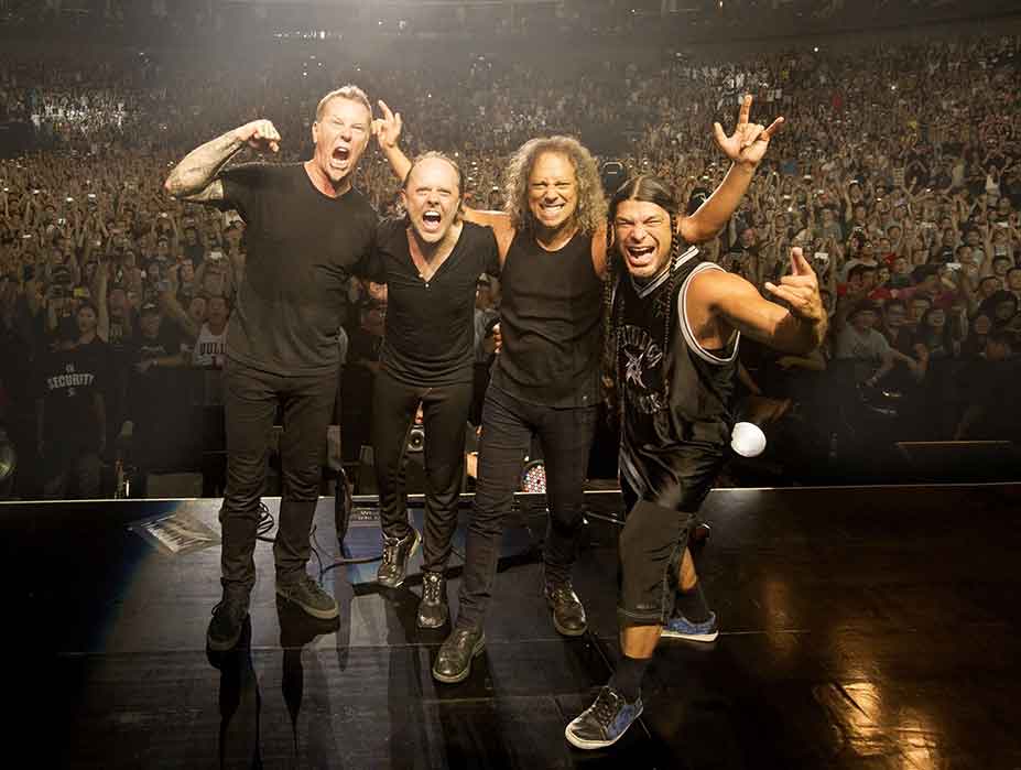 Metallica Rock Band Tour
